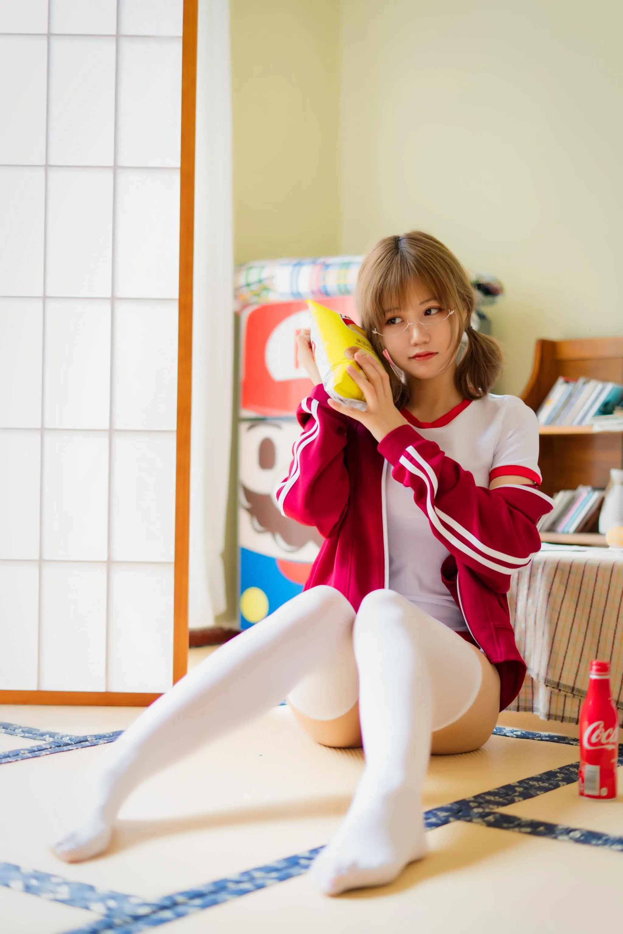 小仓千代w – NO.07 红色体操服 [48P]插图5
